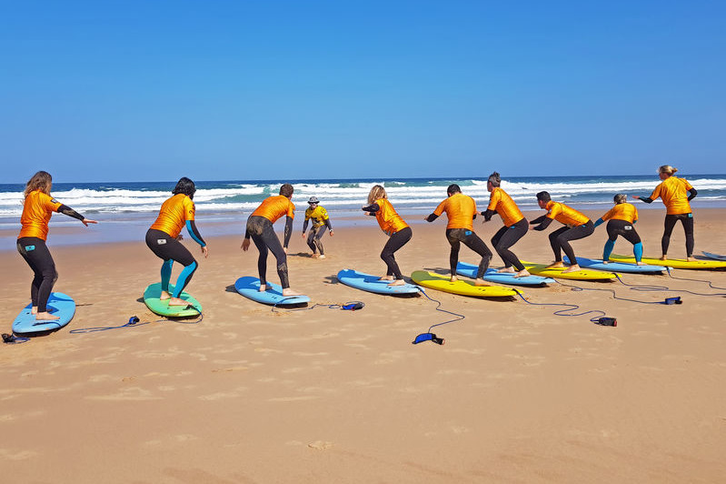 Cours de surf